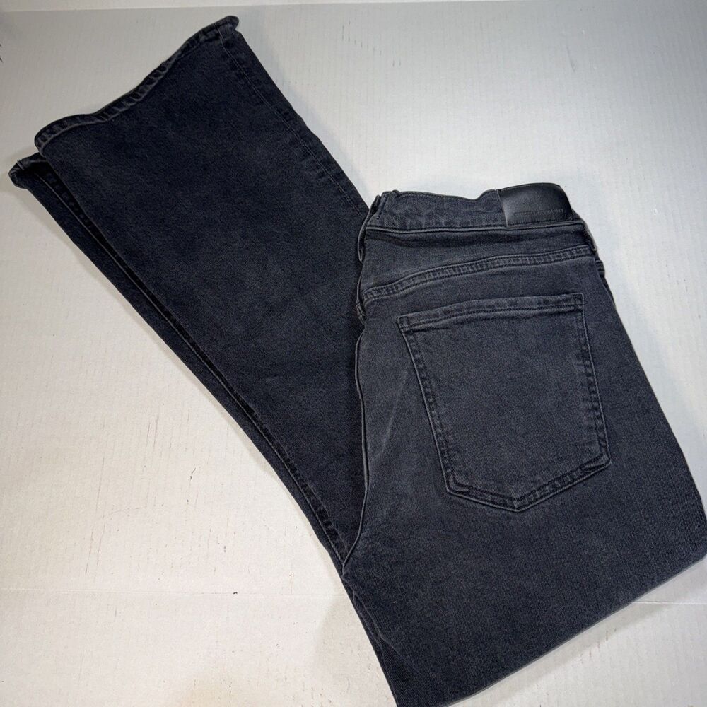 Citizens of Humanity Emannuelle Slim Bootcut Black Faded Jeans Size 29 Stretch